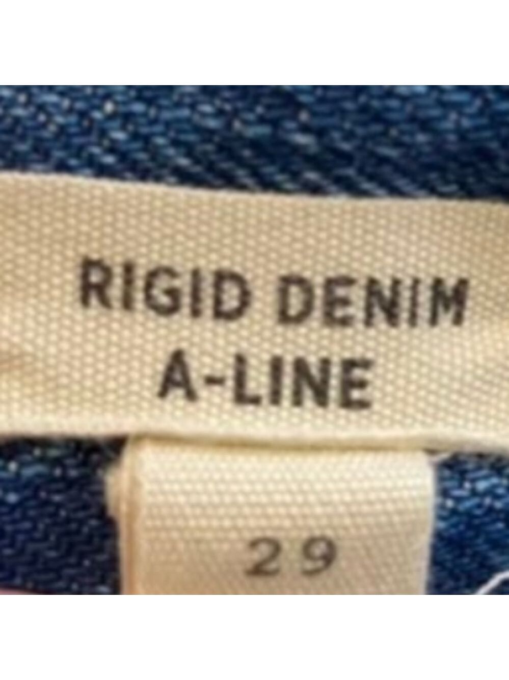 Madewell Rigid Denim A-line Jean Skirt - Picture 11 of 11